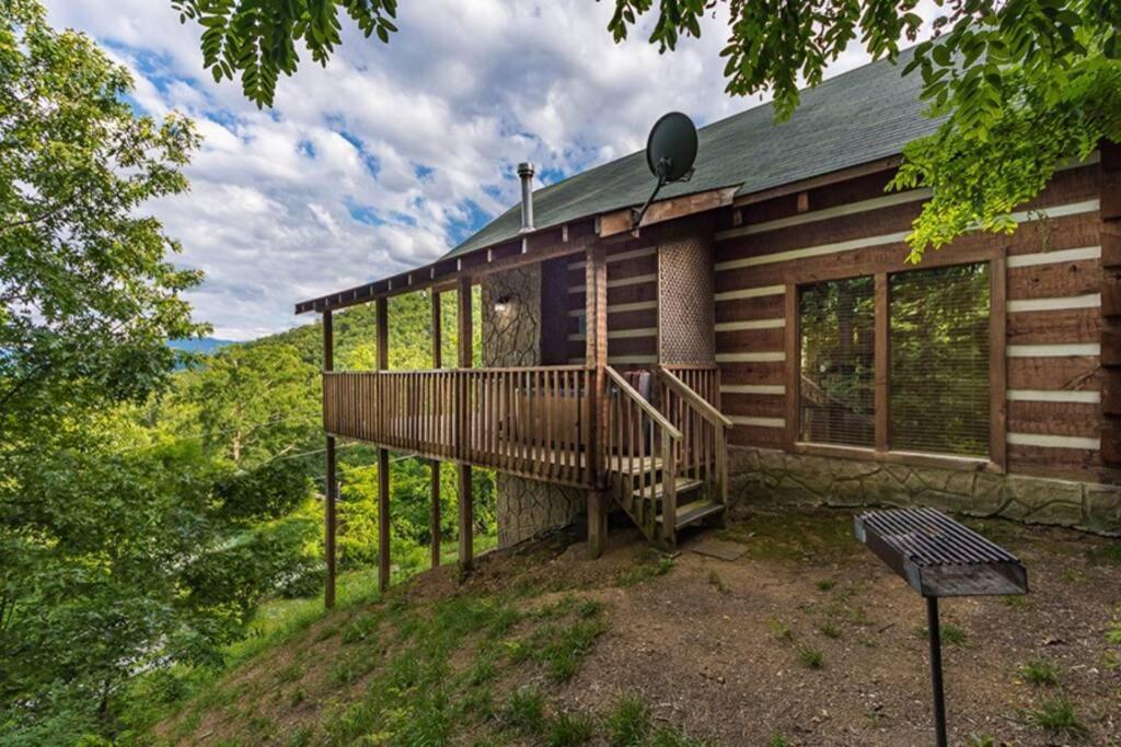 View! Private! Hot Tub,Pool Table,Fireplace,Relax! Sevierville Exteriér fotografie