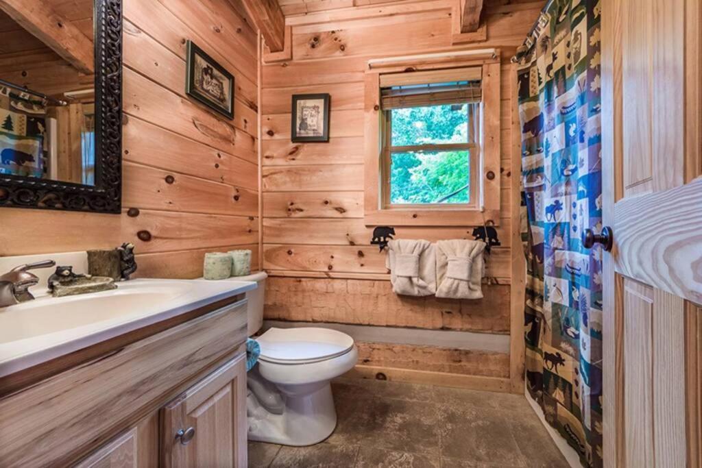 View! Private! Hot Tub,Pool Table,Fireplace,Relax! Sevierville Exteriér fotografie