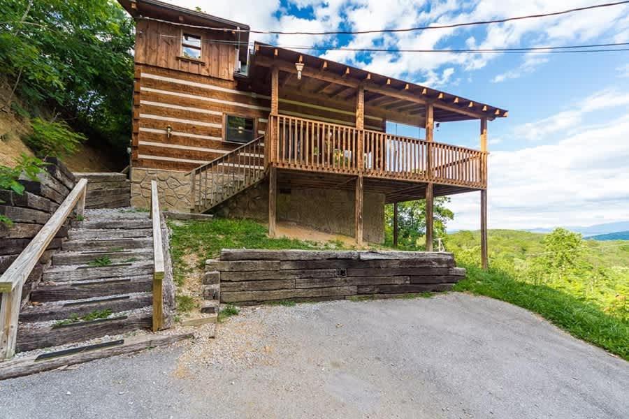 View! Private! Hot Tub,Pool Table,Fireplace,Relax! Sevierville Exteriér fotografie