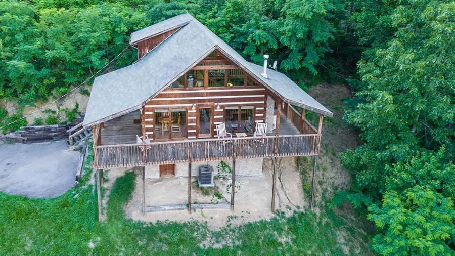 View! Private! Hot Tub,Pool Table,Fireplace,Relax! Sevierville Exteriér fotografie